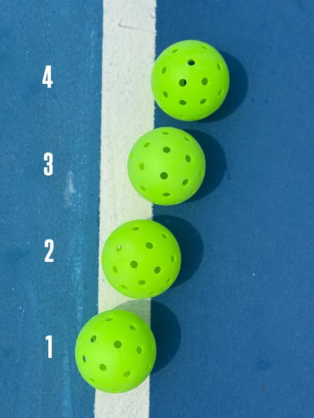 Is this Pickleball Ball In Or Out?